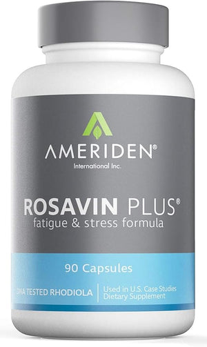Rosavin Plus¢ç with Electrolytes- Siberian Rhodiola rosea 90 V-capsules 150mg by AMERIDEN INTERNATIONAL INC