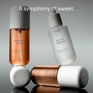 PHLUR Sweet Skin Trio ($75 Value) - Exclusive 3pc Travel Size Body Mist Set ft. Vanilla Skin Heavy Cream Caramel Skin (3 x 3 fl oz)