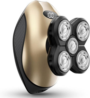 Electric Razors for Women 5-in-1 Rechargeable Body Shaver - Waterproof Wet Dry Hair Remover - Trimmer for Lady Face Underarms Legs