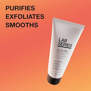 Lab Series Men's All-In-One Multi-Action Face Wash - Face Scrub - Cleanse and Purify Skin - Skin Care for Men
