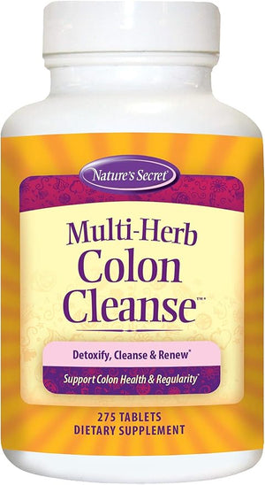 Nature's Secret Multi-Herb Colon Cleanse 275 Tablets