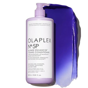 Olaplex No. 5P Blonde Enhancer Purple Toning Conditioner Repairs Hydrates &amp Brightens All Blonde Lightened &amp Grey Hair