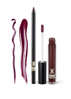 Lip Kit Duo ? Goddess Energy - TikTok-Viral Precision Liner &amp; Glossy Liquid Lipstick, Clean 2-Step Set with Hydrating Long-Wear Color ? Bold Inclusive Beauty for Everyday Konfidence