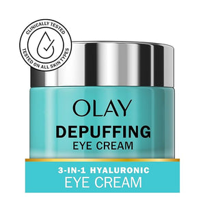 Olay Hyaluronic + Peptide 24 Gel Eye Cream Fragrance-Free 0.5oz (15 mL)