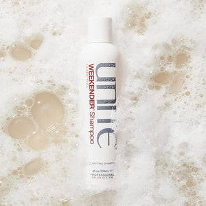 UNITE Hair - WEEKENDER Shampoo - Clarifying Formula for Product Build-Up Removal and Softness - Sulfate-Free Paraben-Free Safe for Chemically Treated Hair 8 Fl Oz