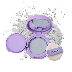 TRUHAIR Root &amp Scalp Cover Up Pressed Powder Compact Waterproof Weightless Hair Coverage &amp Bald Spot Concealing Root Touch Up Hair Color for Gray Coverage &amp Thinning Areas 0.35 Oz (Gra