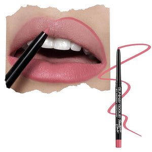 Runway Rogue Designer Liner Lip Pencil, Matte Blush-Pink Lip Liner Pencil and Lip Liner Sharpener, ¡®It¡¯s a Wrap¡¯
