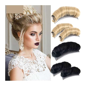 Human Hair Wig Hair Invisible Bangs Pad High Straight Hair Up Comb False Hair Accessories Natural Hair Extension for Women Wig Wig with Bangs Synthetic Wigs (Color : 01)