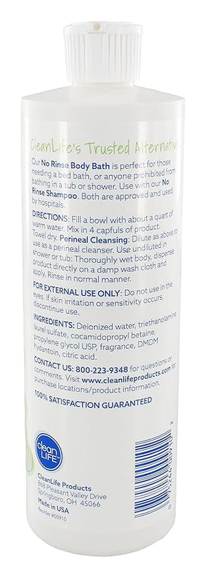 Clean Life No Rinse Body Bath