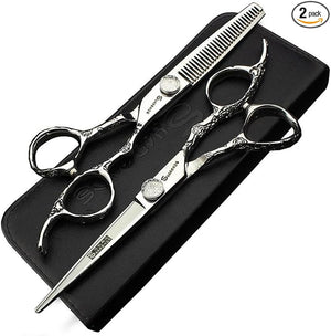 SHARONDS High Class Hair Scissors 6/7inch Professional Scissors for Hair Dilution Set