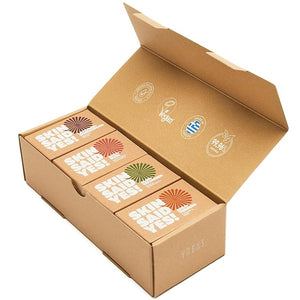 Organic Soap Bar (Set of 8) - Natural Soap Made in Greece | Nuorishing Shea Butter, Olive Oil, Lavander and Sandalwood, Aloe Vera &amp; Cucumber Extract | Jabones Artesanales Naturales