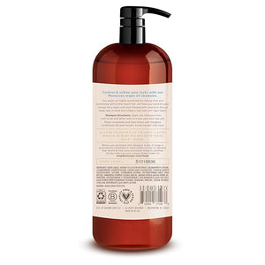 Soapbox Argan Shampoo &amp Conditioner Set Volumizing Vegan Color Safe Harsh Sulfate &amp Silicone Free 1 Liter Each (Pack of 2)