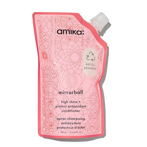 amika mirrorball high shine + protect antioxidant conditioner