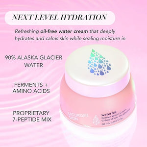 Saturday Skin Face Moisturizer Water Face Cream Natural Oil free Gel Type Cream From Alaska Glacier Water Day &amp Night Korean Skin Care Cream Soothing Hydrating Facial Moistrurizer (1.69 Fl. Oz. 50
