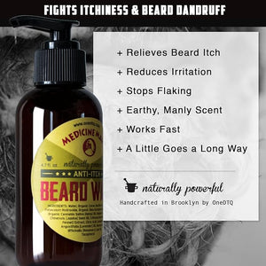 OneDTQ Medicine Man's Itchy Beard Wash 47 FL OZ