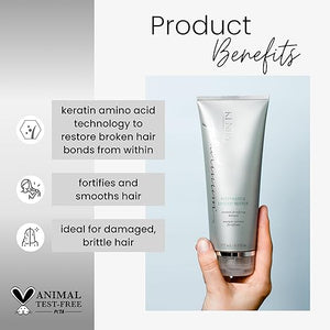 Kenra Platinum Restorative Reconstructor | Ultra Fortifying Treatment | Restores Broken Hair Bonds From Within | Provides Intense Fortification Elasticity &amp Suppleness | All Hair Types | 6 fl. o