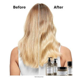 L'Or?al Professionnel Paris Absolut Repair Molecular Hair Mask - Repairs Damage &amp Restores Strength For Extremely Dry Damaged Hair Extra Detangling &amp Hydration Peptides Bonder
