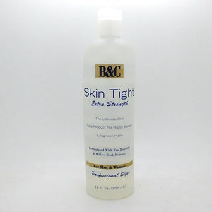 B&ampC Skin Tight Product for Razor Bumps &amp Ingrown Hairs-Extra Strength(12 oz)