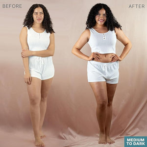 Tanning Lotion Self Tanner Kit - USA Made with Organic &amp Natural Ingredients Self Tanning Lotion Face Tanner &amp Application Kit Non Toxic Gradual Tan Sunless Tan for Women &amp Men