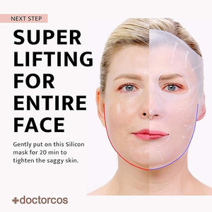 Silicone Skin Mask | Face Lifting Double Chin Reducer | V Line Lifting | Under Eye Mask | Forehead Wrinkles Treatment | Korean Skin Care