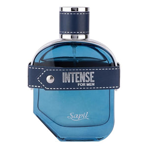 Sapil Intense Aromatic Spicy Men's Eau de Toilette with Lemon Ginger &amp Vetiver ? Long-Lasting Bold &amp Masculine Fragrance for All Seasons &amp Occasions (100ml / 3.4oz)