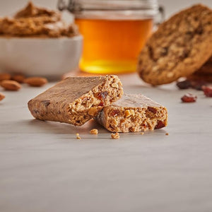 G2G Protein Bar, Almond Oatmeal Cookie, Real Food Ingredients, Refrigerated for Freshness. 24 Count (3 Packs of 8)