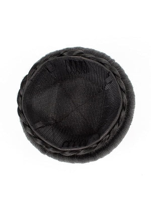 Hair Bun Pieces for Women 1 Pack Synthetic Bun Braided Ponytail Hair Extensions Women's Donut Curls Accessories for Women