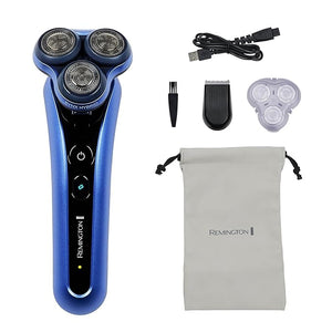 Remington Limitless X7 Shaver for Men Titanium Blades and Power Sense Technology Advanced Performance Foil Rotary Electric Shaver with PivotBall for Sensitive Skin Comfort 100% Waterproof.