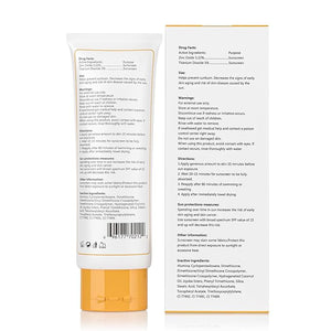 Tinted Mineral Sunscreen for Face SPF 40 ? Lightweight Matte Formula with Zinc Oxide &amp Titanium Dioxide ? Lightweight Matte Finish Sheer Tint Non-Greasy Texture 1.75 oz