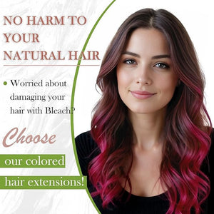 RUNATURE Pink Tape in Hair Extensions Human Hair Hot Pink Hair Extensions Tape ins Human Hair Colored Pink Tape in Extensions Straight Soft Remy Hair for Kids Party 12 Inch 20g 10pcs