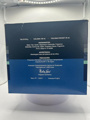 MORTON MUSK KIT DE FRAGANCIA PARA HOMBRE BLUE BOX 150 ML