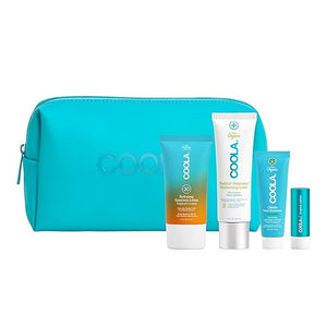 COOLA Organic Sunscreen SPF 50 &amp; 30 Sunblock Spray Kit, Dermatologist Tested Skin Care for Daily Protection, Vegan and Gluten Free,Travel Size, 2 Fl Oz, 3 Pack