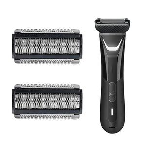 2 Pack Replacement Foil Blade Replacement Clipper Blades Groin Hair Foil Shaver Head for Close Body Hair GroomingCompatible with MANSCAPED The Lawn Mower Electric 5.0 Ultra Hair Trimmer