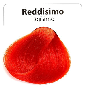 L Lorenzo Color Definer Cellophane 8.11fl.oz/240ml | Peroxide &amp Ammonia Free | Glossy hair Brilliant color without Damaged Hair | Stain Remover Inside (Reddisimo 240ml / 8.11Fl.Oz)