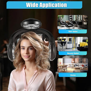 Professional Hair Color Processor 1400W 110V Heat Lamp for Hair Salon Professional Processor for Color Standing Hair Dryer Hair Processing Machine for Home Hair Care Hair Salon