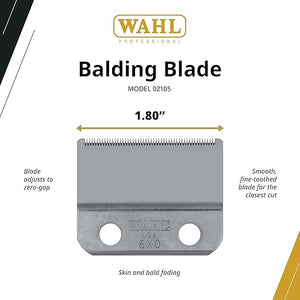 Wahl Professional Balding Blade 6X0 Ultra Close Replacement For 5 Star Balding Clipper
