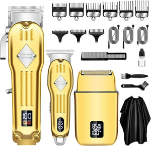 SUNNOW Hair Clippers Professional Cordless for Men Beard Trimmer Hair Trimmer Electric Foil Shavers Razor Kit Rechargeable Hair Cut Machines Men's Beard Grooming Kit for Home Barber