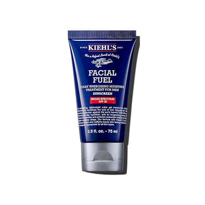 Kiehl's Facial Fuel Moisturizer with SPF 20 for Men Energizing Face Moisturizer for Dull Skin Non-Greasy Feel Hydrating Lotion and Broad Spectrum Sunscreen with Caffeine Vitamin C &amp Vitamin E