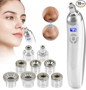 Upgraded Diamond Micro-Dermabrasion Facial Machine, Professional Facial Deep Cleasing Tool, Home Use Facial Skin Care Equipment
