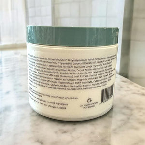 Yobee Body &amp Face Moisturizing Cream for Dry Sensitive Skin | Probiotic extracts Honey Turmeric Vitamin B12 Ceramides Shea Butter | Fragrance Free | For Kids &amp Adults (3)