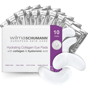 WILMA SCHUMANN Collagen Under Eye Patches, Dark Circle &amp; Wrinkles Under Eye Mask, Pack of 10