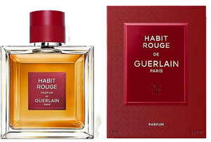 Guerlain Habit Rouge Parfum Spray for Men 3.4 Ounce