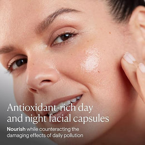 ELEMIS Skin Bliss Capsules 60 Count ? Antioxidant-Rich Anti-Aging Day &amp Night Face Oils Purify Replenish &amp Nourish the Skin Skincare Serum Capsules for Face