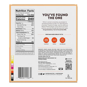 ONE Protein Bars Reese's Peanut Butter Lovers Gluten Free with 18g Protein and 3g Sugar Pantry Staples 2.12 oz (12 Count)