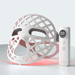 Beauty LED mask ? Red Light &amp; Infrared Light Therapy Face Mask for Wrinkles ? Blue Light for Acne ? Multi-wavelength for Skincare ? Rechargeable for Home Use and Travel