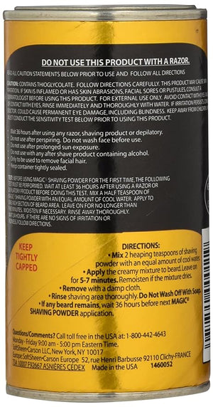 SoftSheen-Carson Fragrant Shaving Powder 4.5-Ounce Cans (Pack of 12)