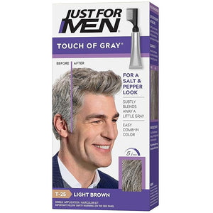 Touch of Gray Men's Hair Color Light Brown (Pack of 4)