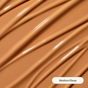 Live Tinted Hueguard Glotion Mineral Tinted Sunscreen For Face SPF 50 ? Lightweight Fragrance-Free Sunscreen ? Hydrating &amp Brightening ? Clean &amp Vegan Primer With SPF - Medium Deep .5 FL Oz