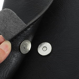 Hair scissor storage organizer Scissors Bag Barber Leather Pouch Case Foldable Hairdressing Tool Holder Bag for Scissors Shear Hair scissor container Comb leather barber scissors case