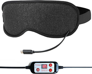 Heated Eye Mask USB Eye Mask for Dry Eyes with Temperatur 105¡ÆF 115¡ÆF 125¡ÆF far Infrared Therapy